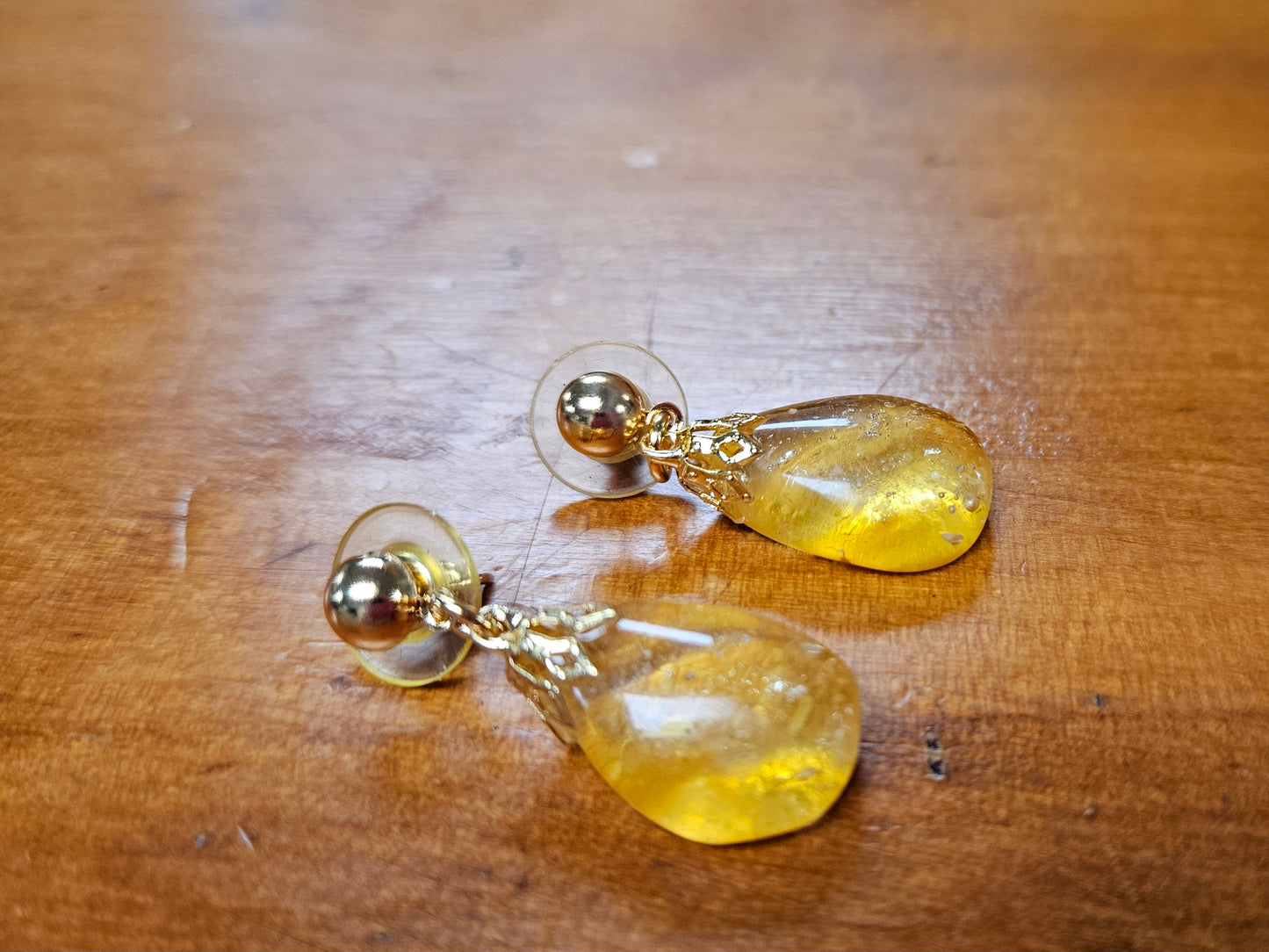 Kauri Gum Stud Style Earrings