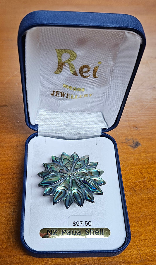 Paua Brooch