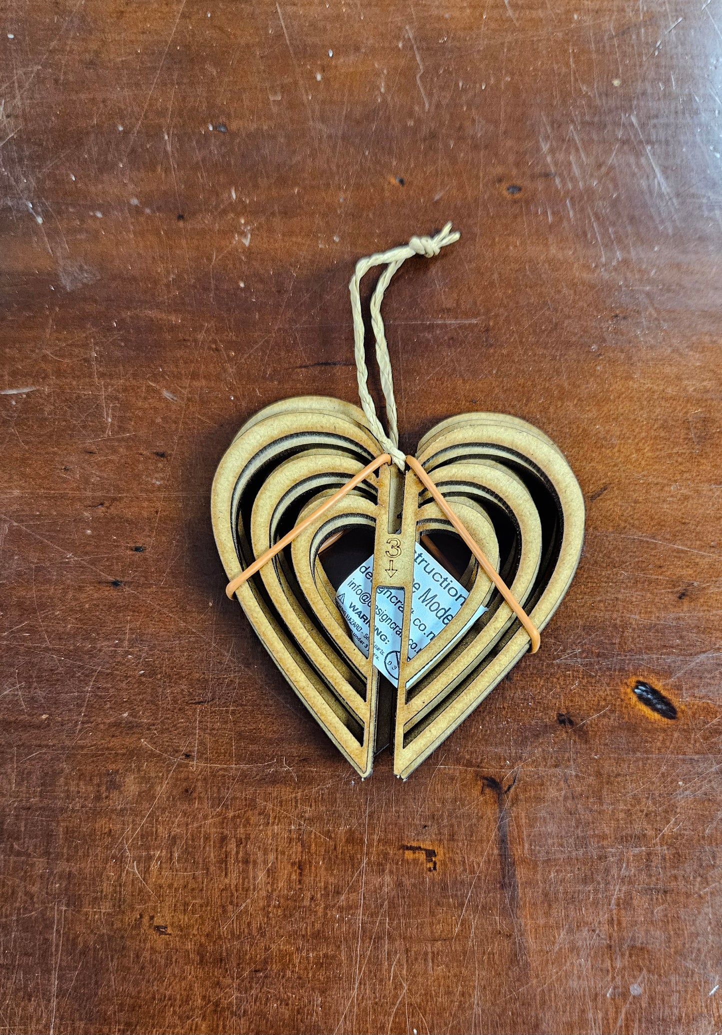 3D Puzzle Ornaments
