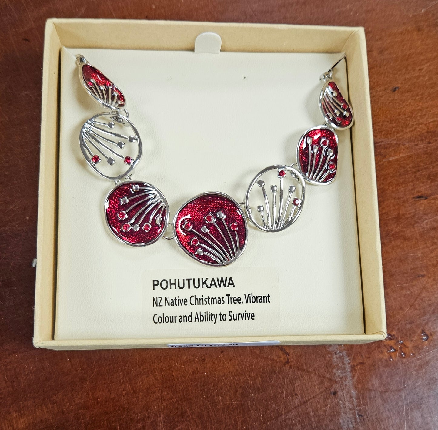 Pohutukawa Necklace