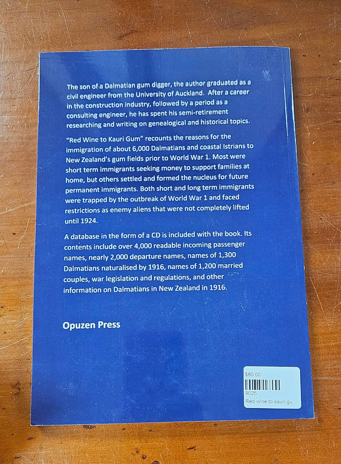 Red Wine To Kauri Gum