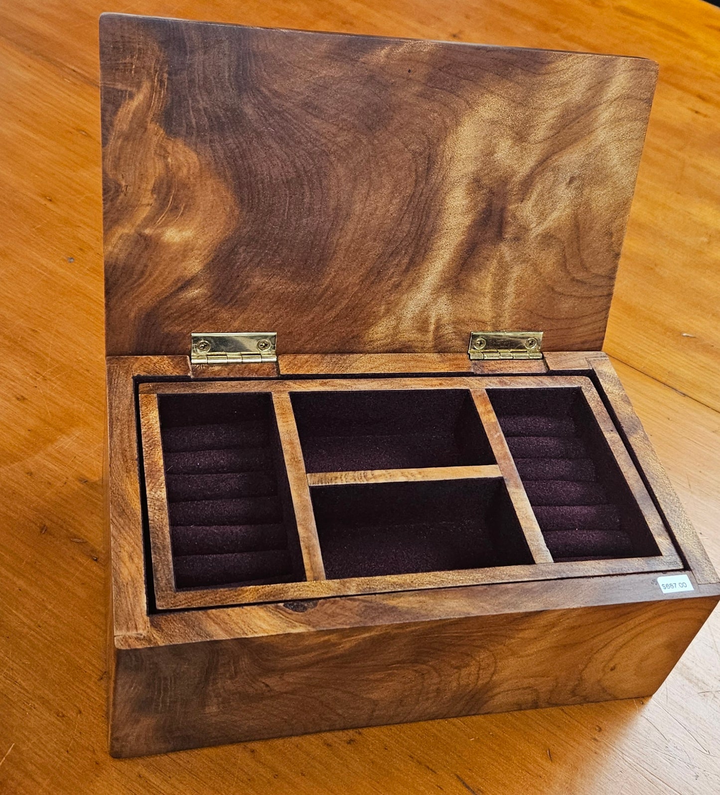 Kauri Double Layered Jewellery Box