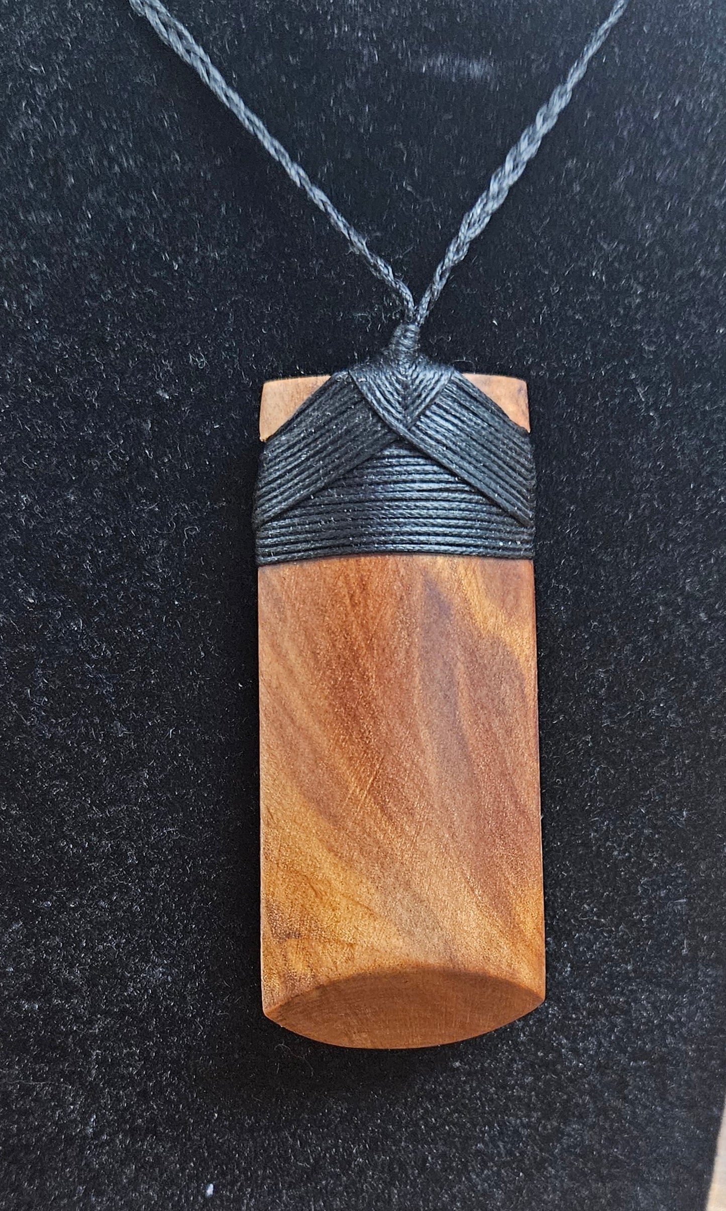 Kauri Wood Pendant .. Medium Thin