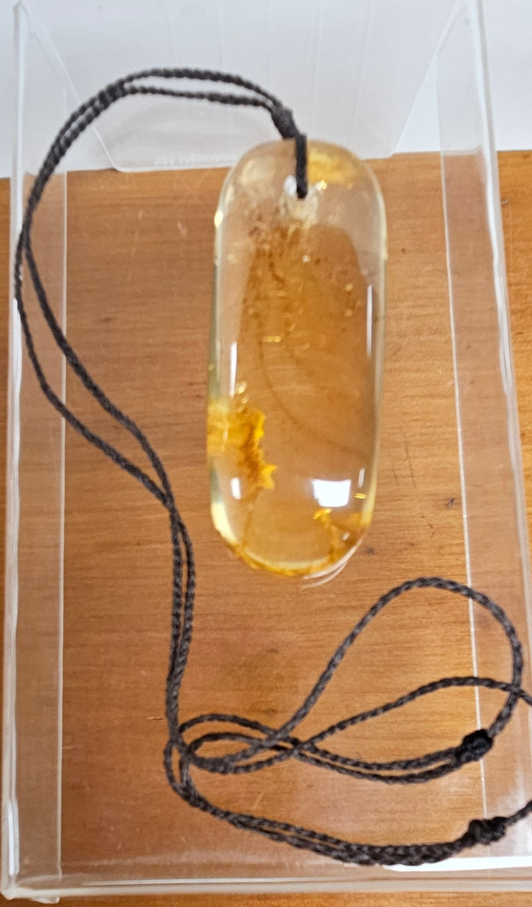 Kauri Gum Pendant Necklace