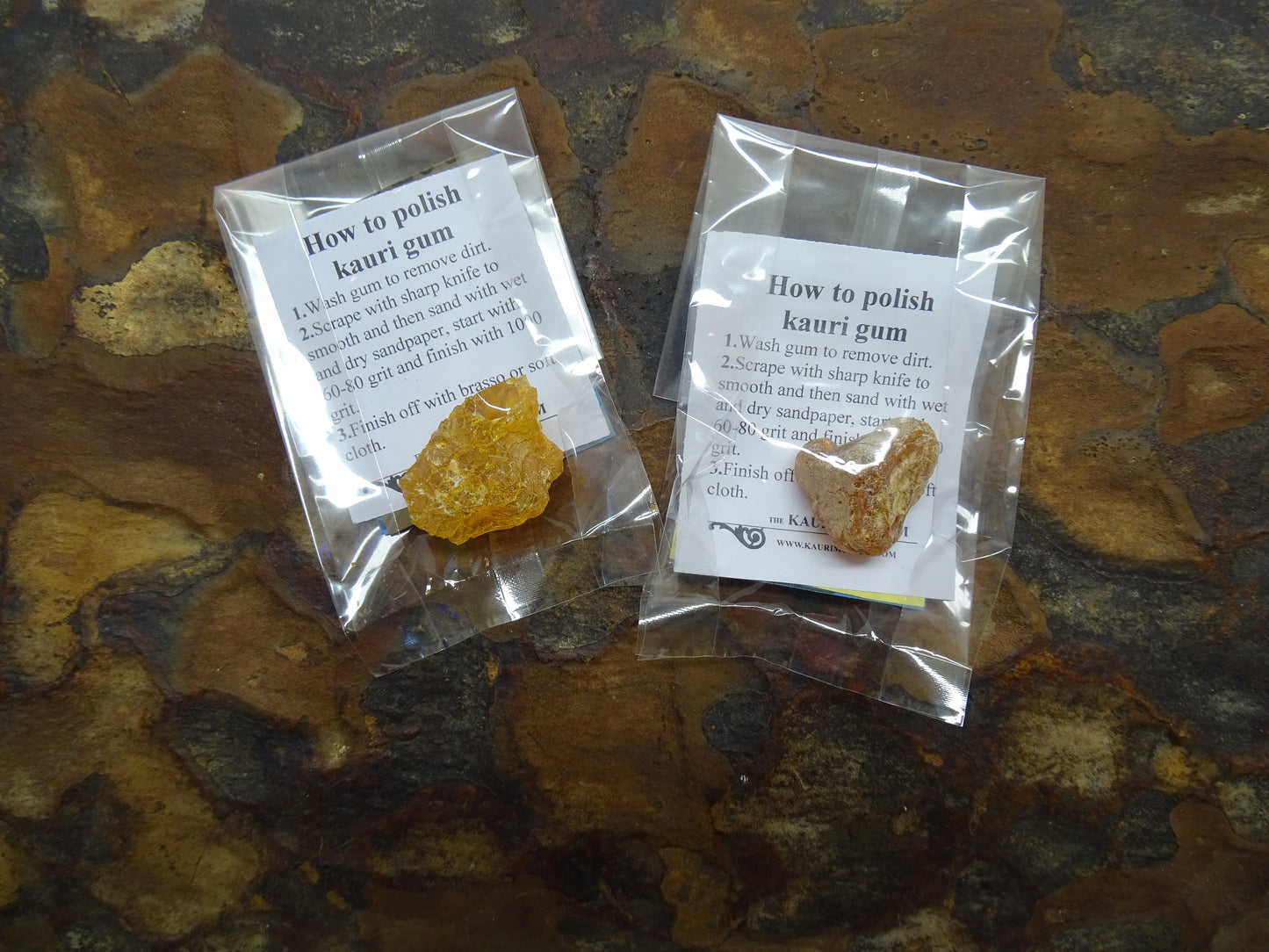 Kauri Gum Polishing Kit