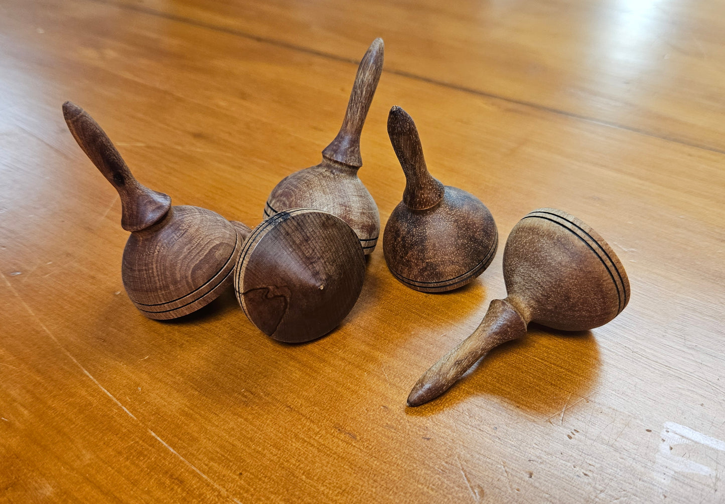 Kauri Spinning Tops