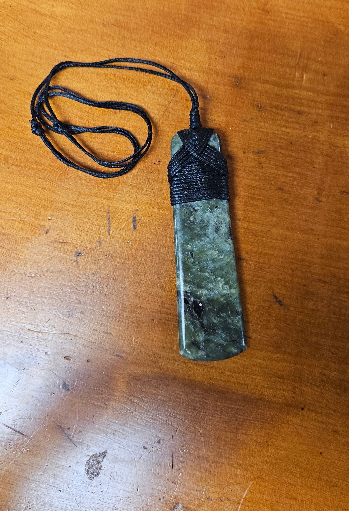 Greenstone Pendant , Lighter Green