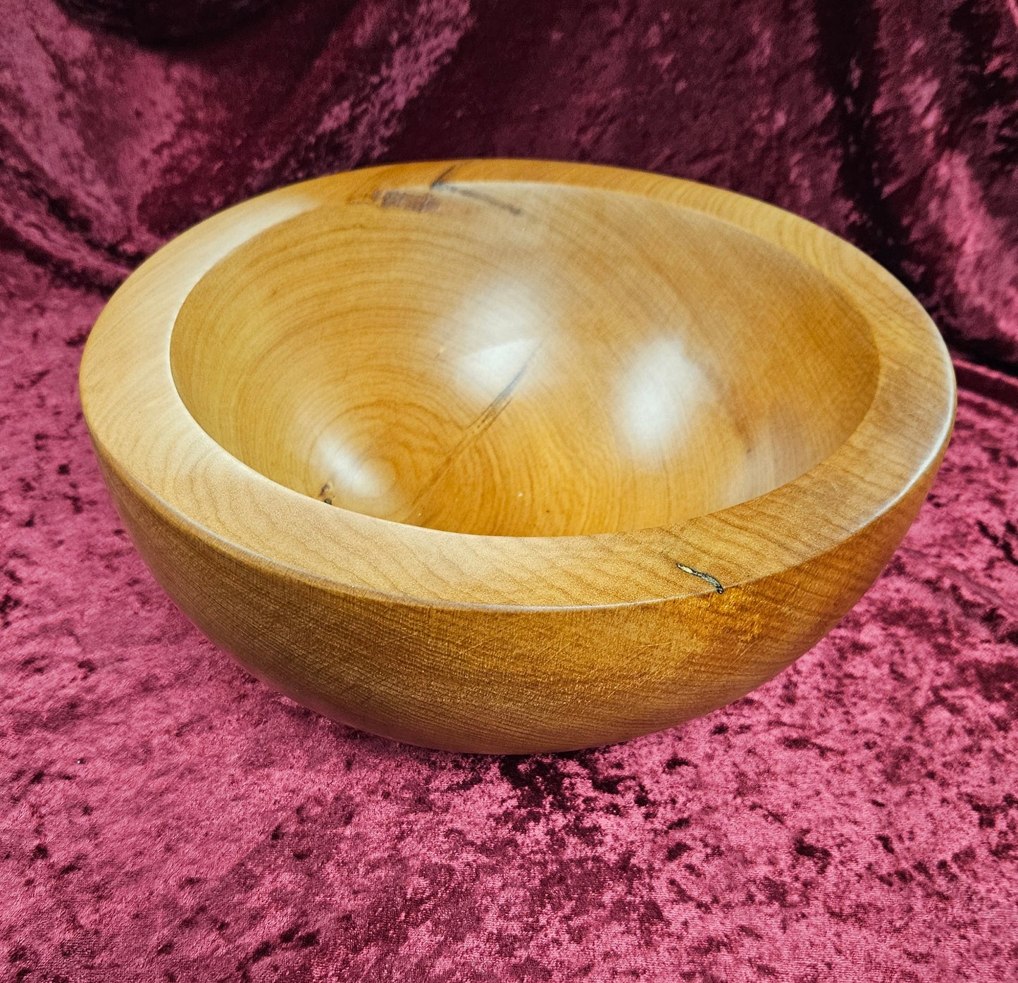 Large Light Coloured Kauri Bowl