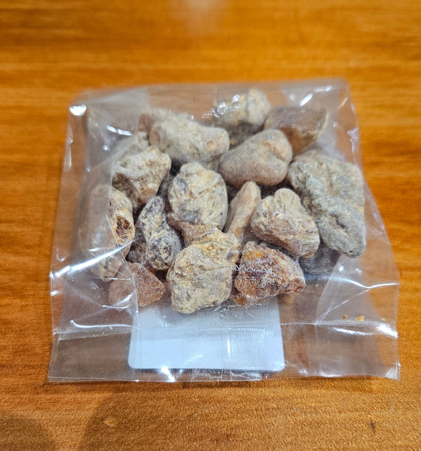 Raw Bag Of Kauri Gum, Medium Bag