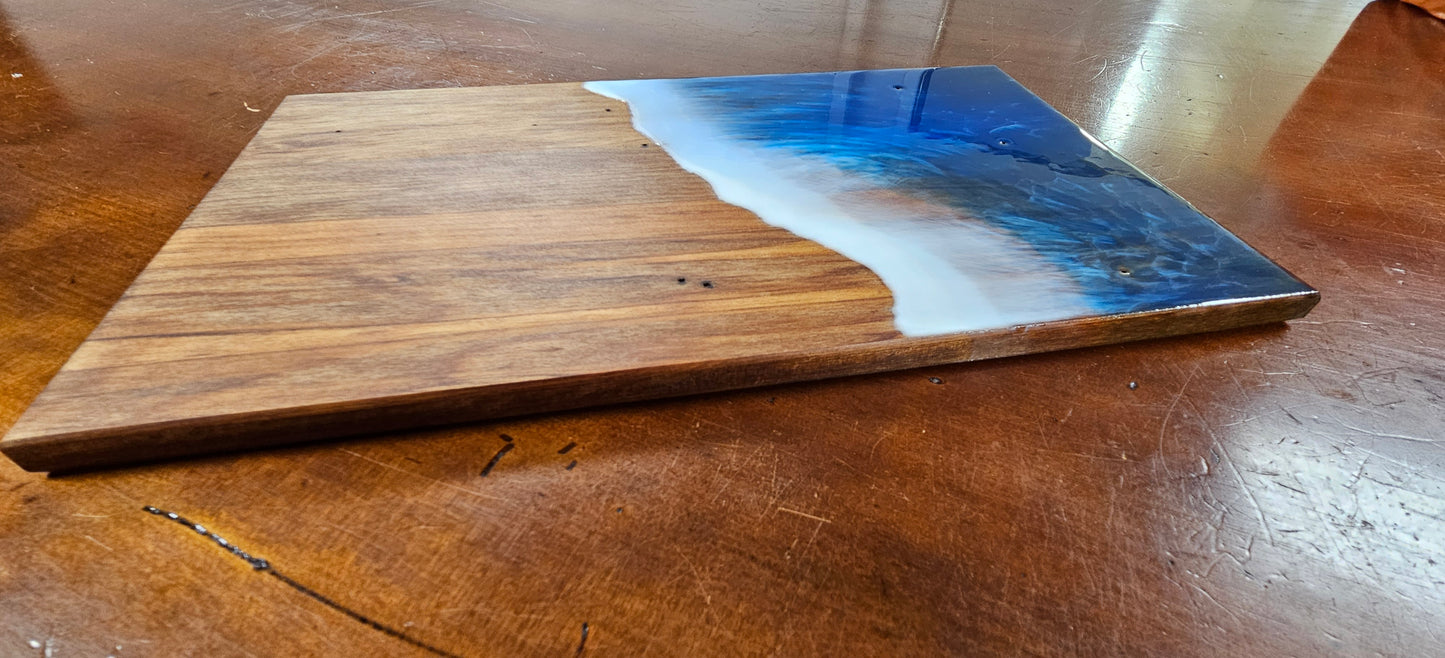 Recycled Kauri Board With Resin