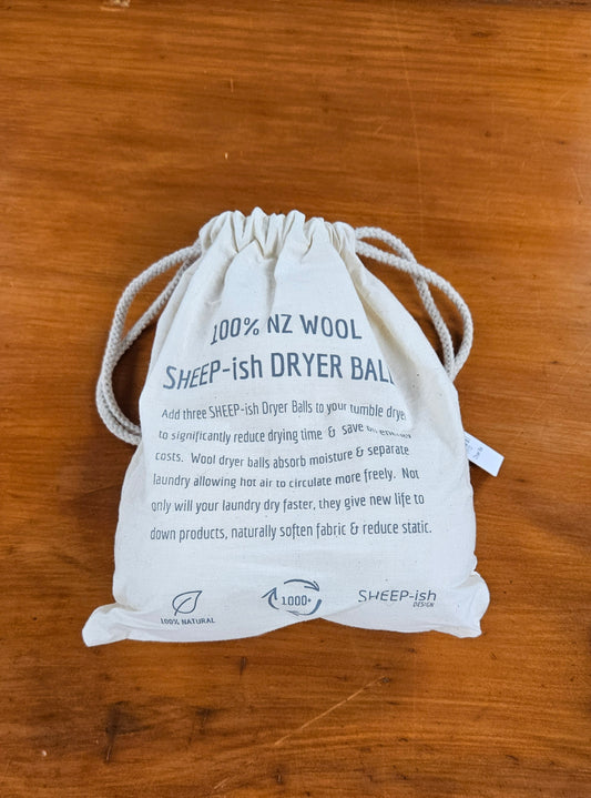 100% Wool Dryer Balls