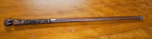 Carved Walking Stick Kiwi Bird