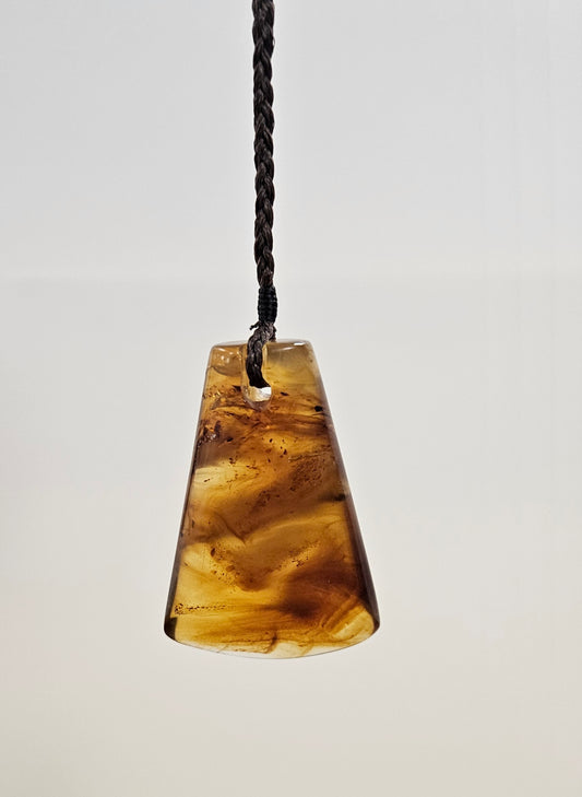 Kauri Gum Toki Necklace
