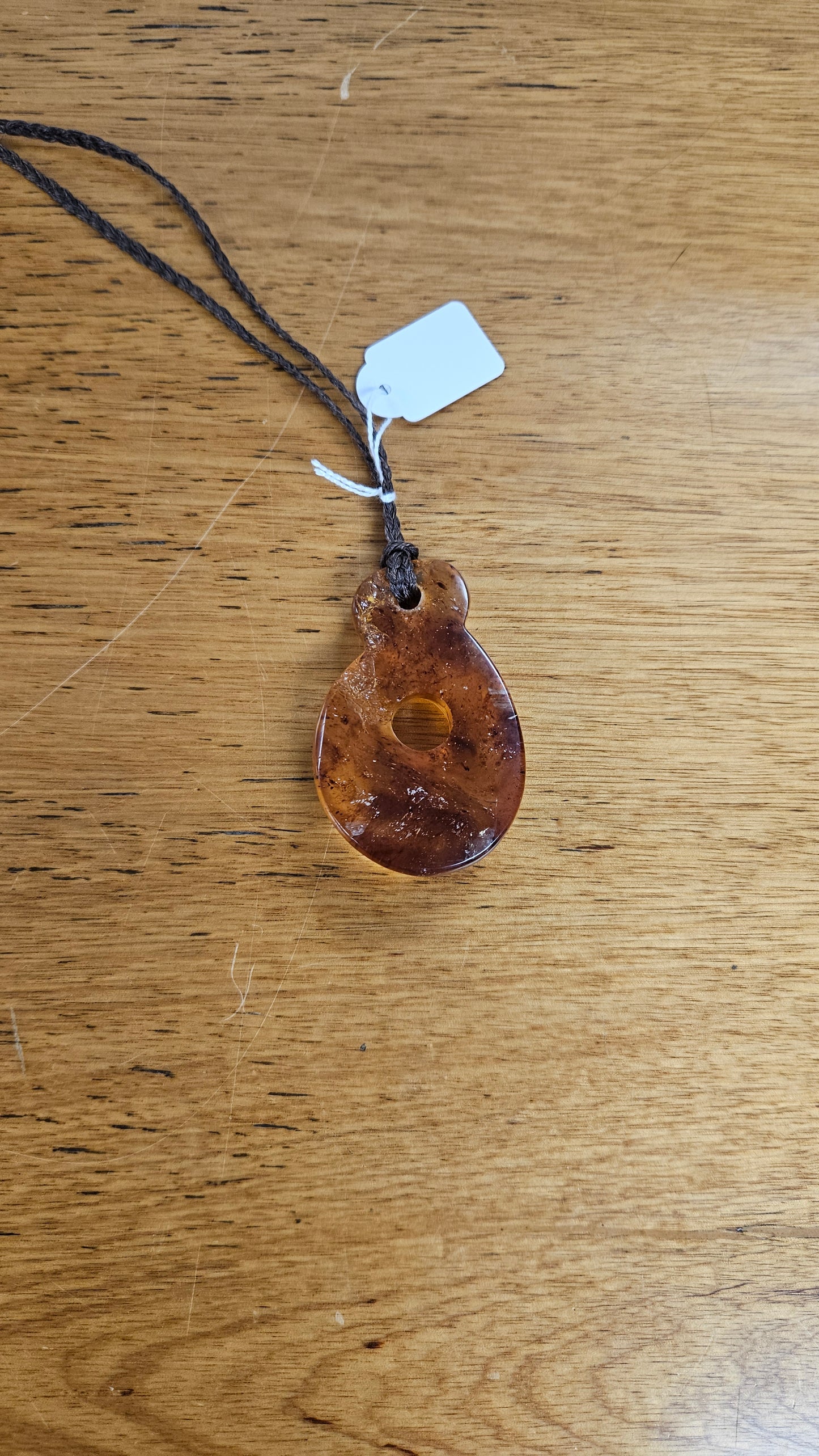 Kauri Gum Twist Necklace