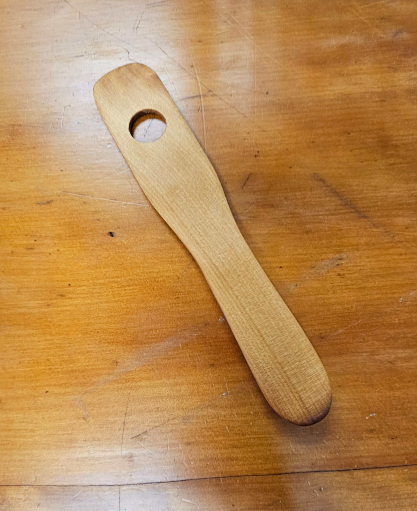 Kauri Paddle Utensil With Hole
